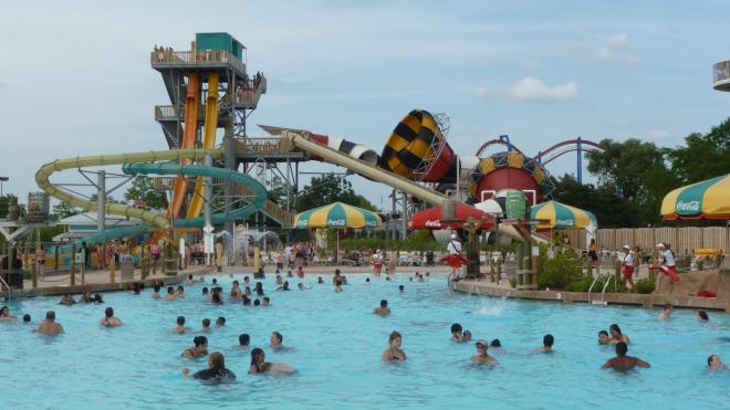 Six Flags Great America Wipeout Tornado 24 Flex