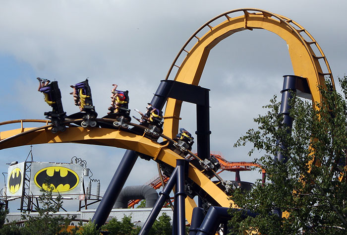 Batman: The Ride: the first part of our look at Inverted Coasters ...