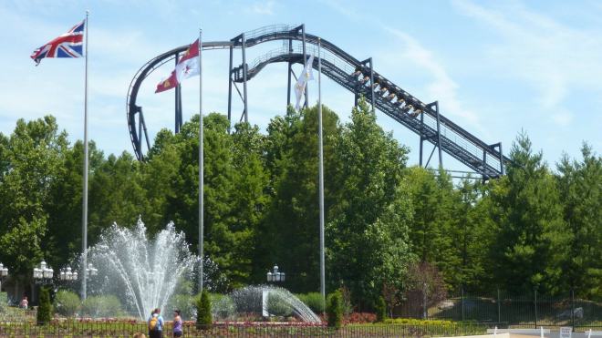 Batman The Ride Six Flags St Louis Flex