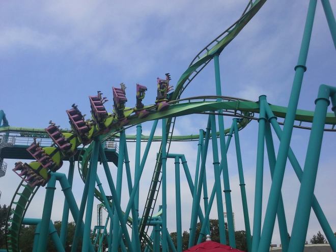Raptor Flat Spin Cedar Point