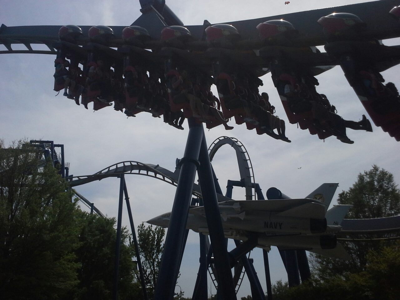 Top Gun The Jet Coaster Part 12 of our Inverted Coaster series