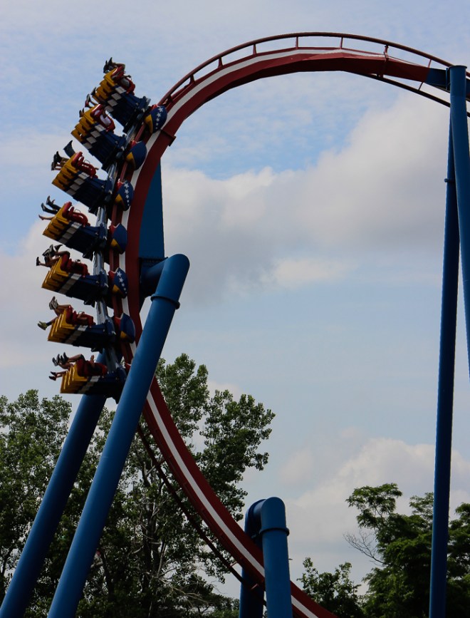 Negative-G does Coasting For Kids at Worlds of Fun in Kansas City, Missouri.
