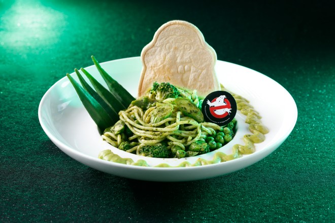 Ghostbusters Set Menu - Spaghetti of Assorted Vegetables with Pesto Sauce.jpg