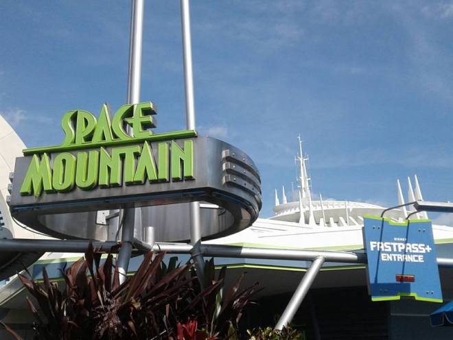 Space Mountain WDW entrance