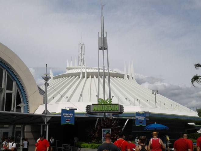 Space Mountain WDW from Tomorrowland