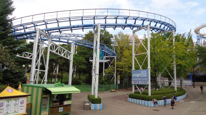 Colombia Double Loop Coaster Seoul Land Flex
