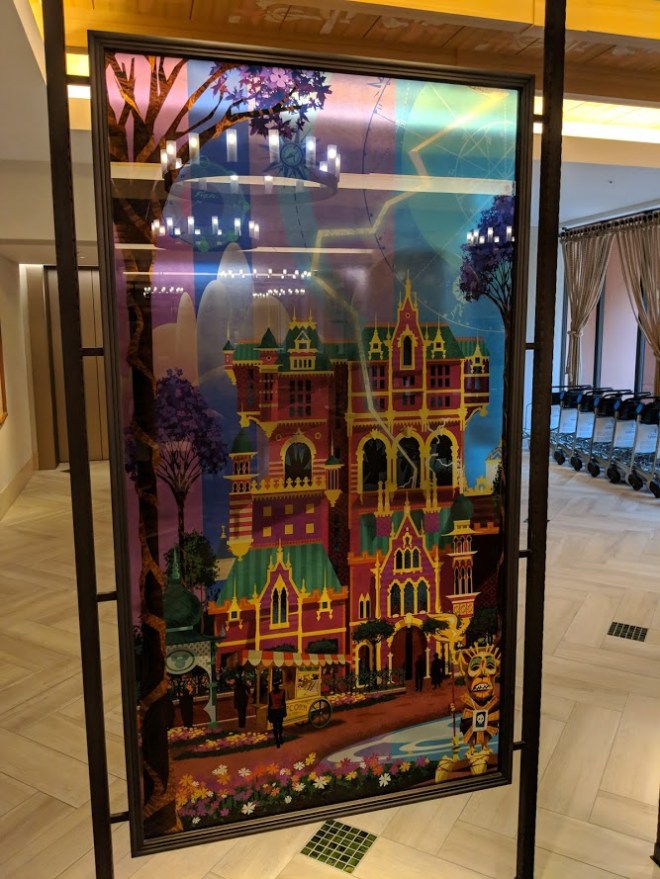 Disney Celebration Discover lobby TOT poster