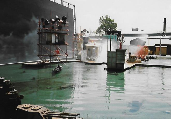 Backstage Tour water tank Disney MGM studios 1989