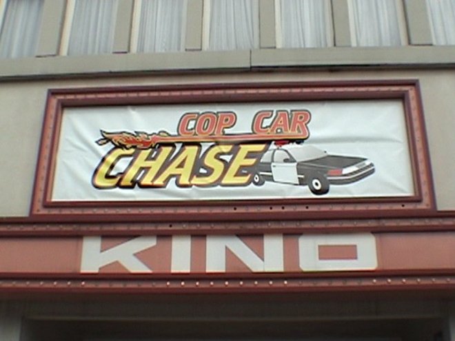 cop car chase entrance tpr