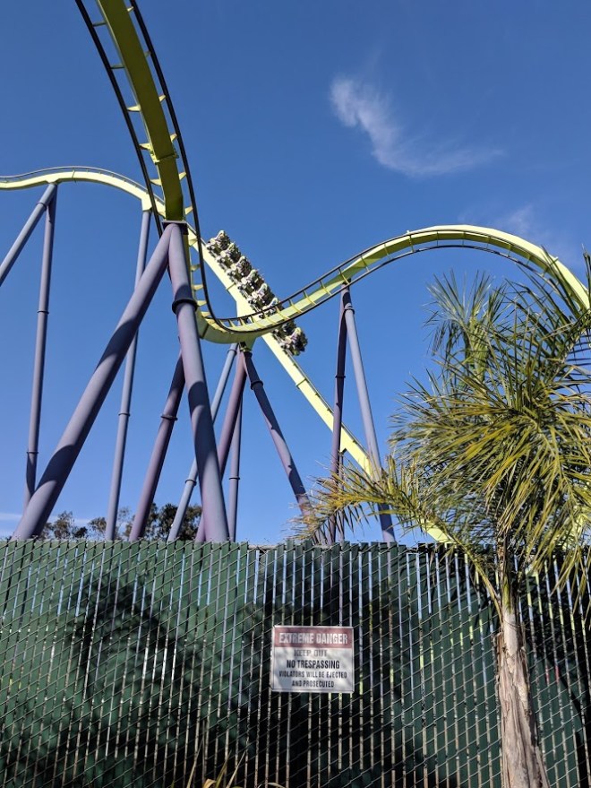 Medusa Six Flags Discovery Kingdom First Drop