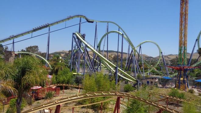 Medusa Six Flags Discovery Kingdom Flex