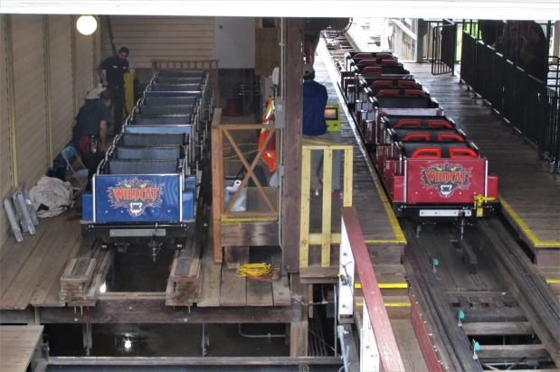 Upgrades and new colors for the Wildcat :the third part of the story of how Frontier City adopted a roller coaster from&nbsp;Missouri